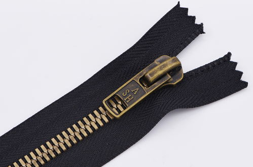 daq玉米牙金屬拉鏈高清展示