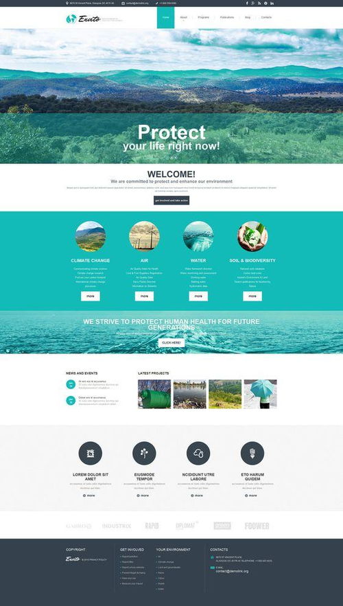 十大國外能源與環(huán)保公司網(wǎng)頁設(shè)計案例解析